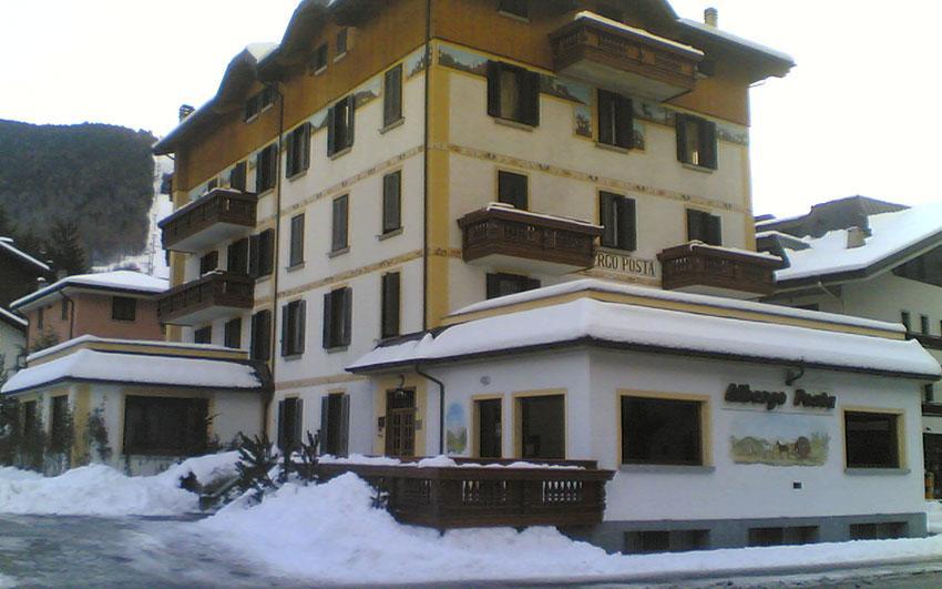 أبريكا Hotel Posta المظهر الخارجي الصورة